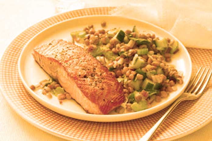 Salmon-And-Lentil-Salad-Recipe